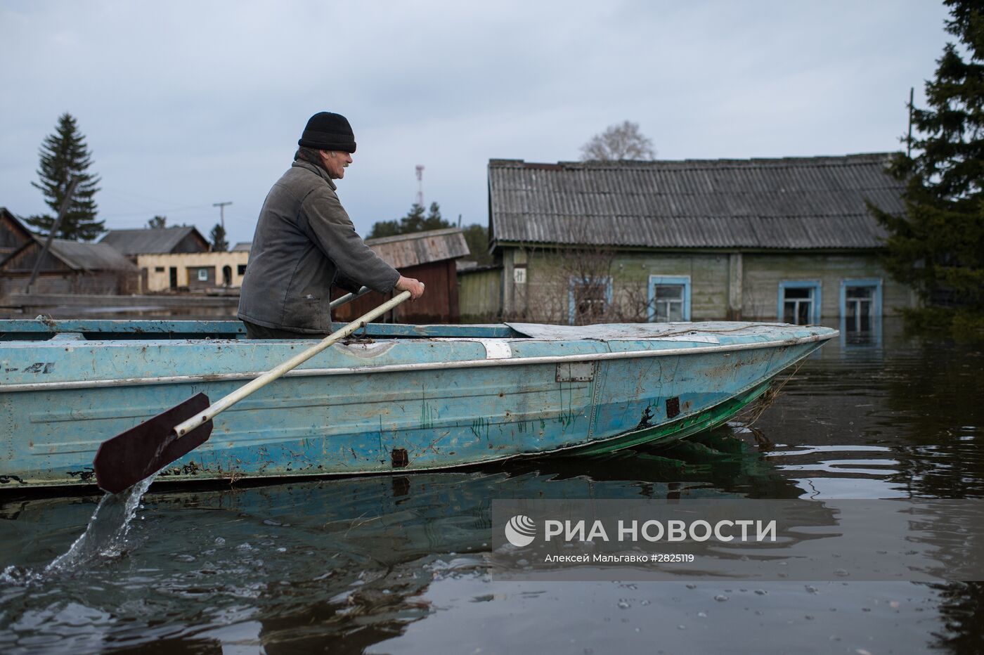 Паводок в Омской области