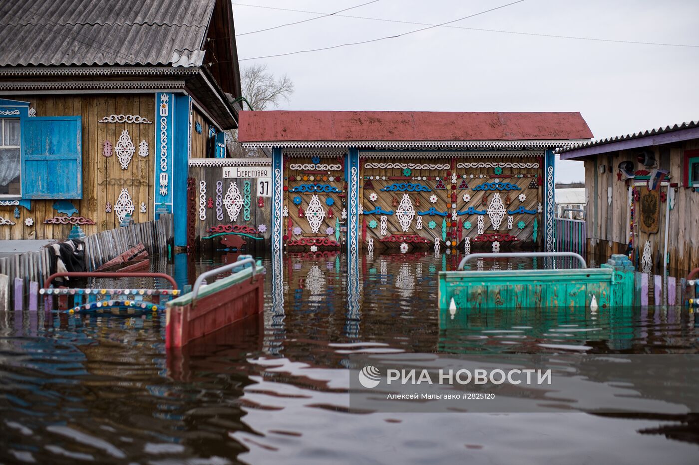 Паводок в Омской области