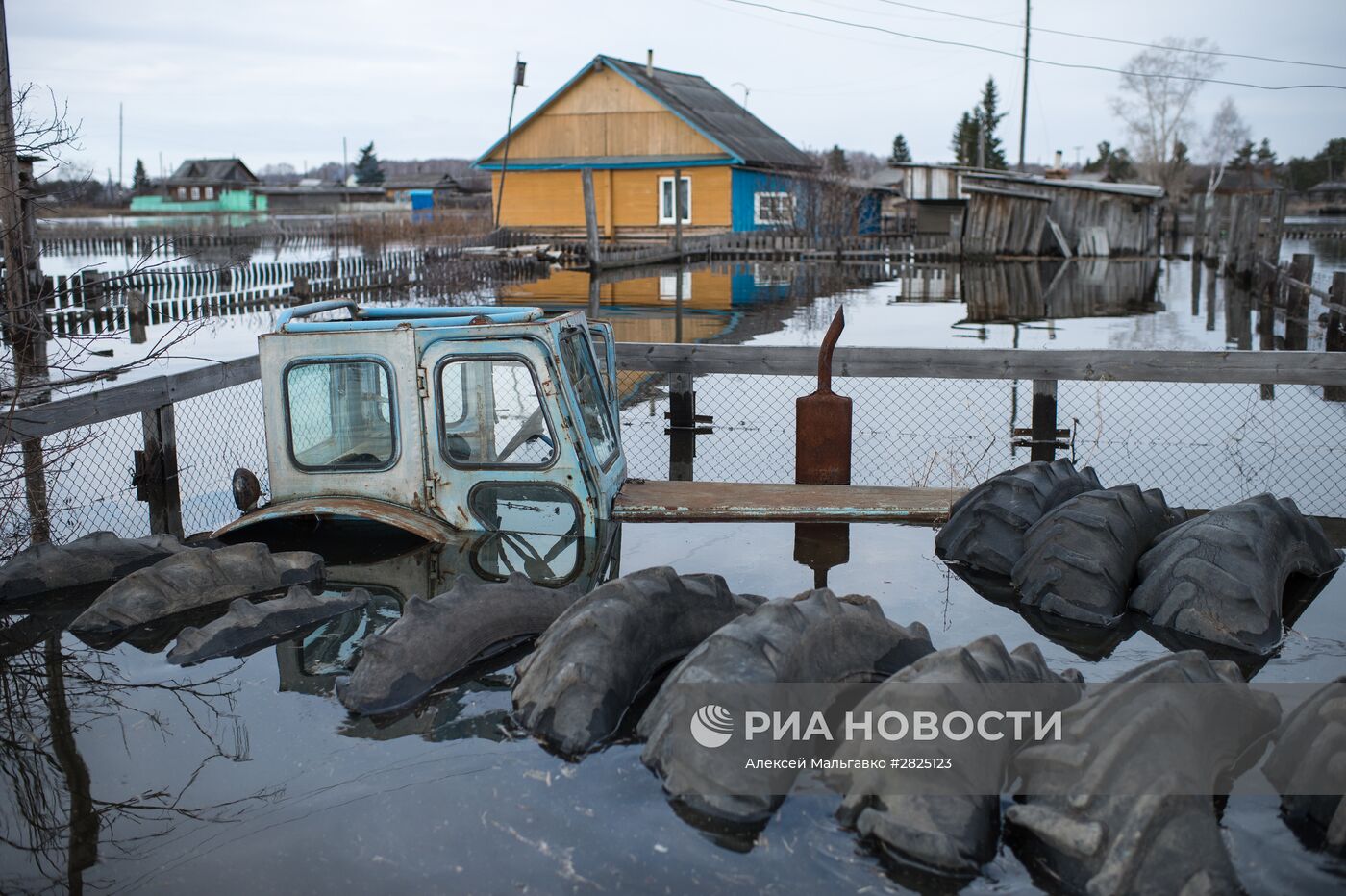 Паводок в Омской области