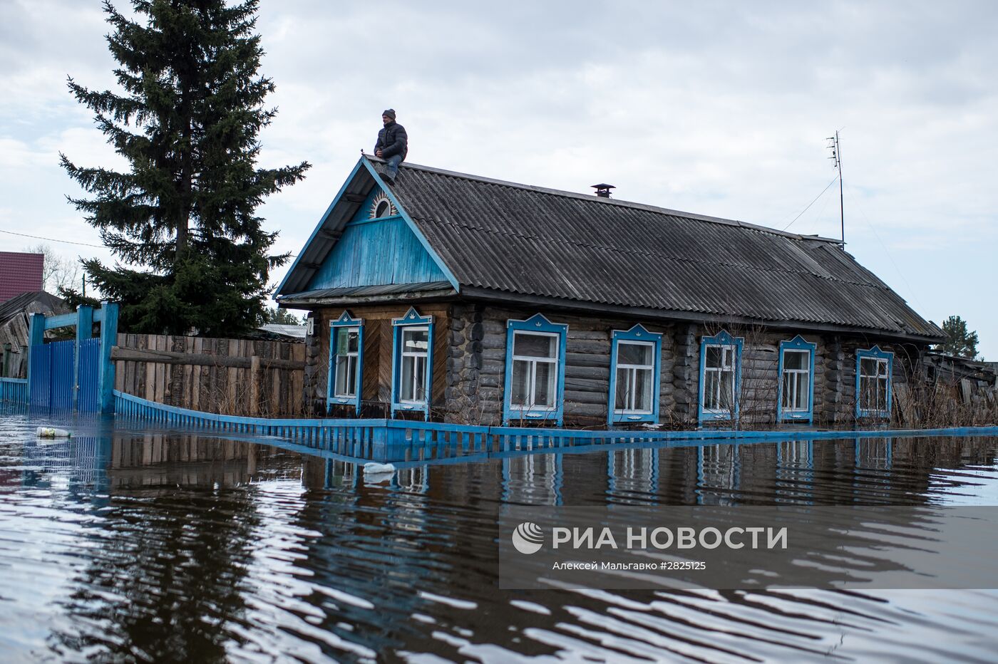 Паводок в Омской области