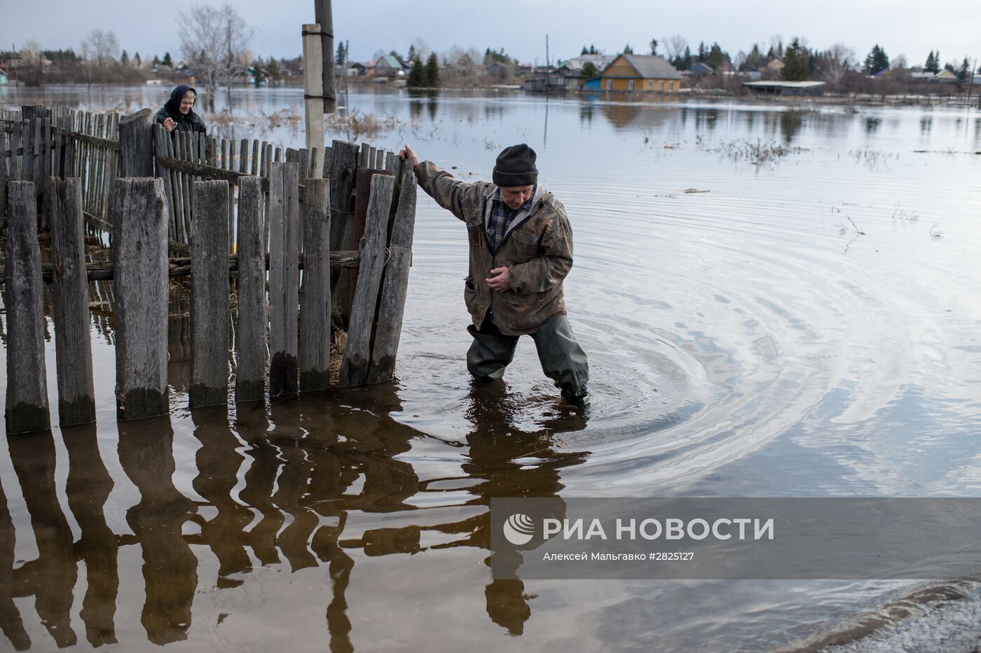 Паводок в Омской области