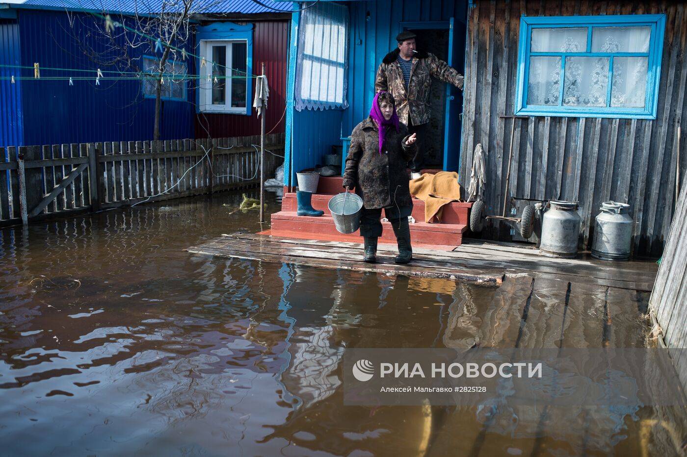 Паводок в Омской области