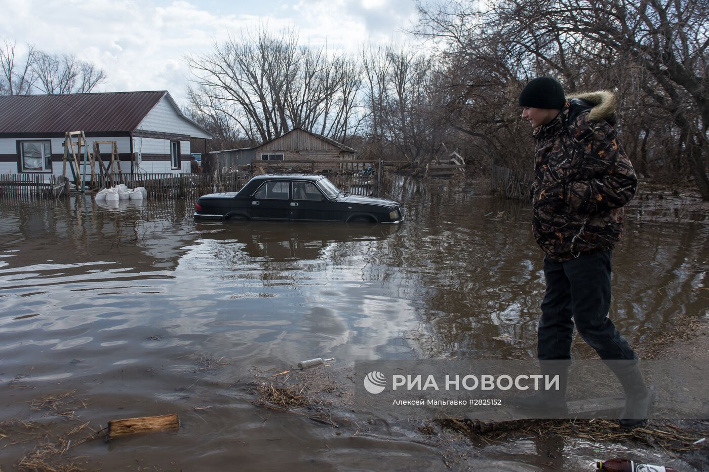 Паводок в Омской области