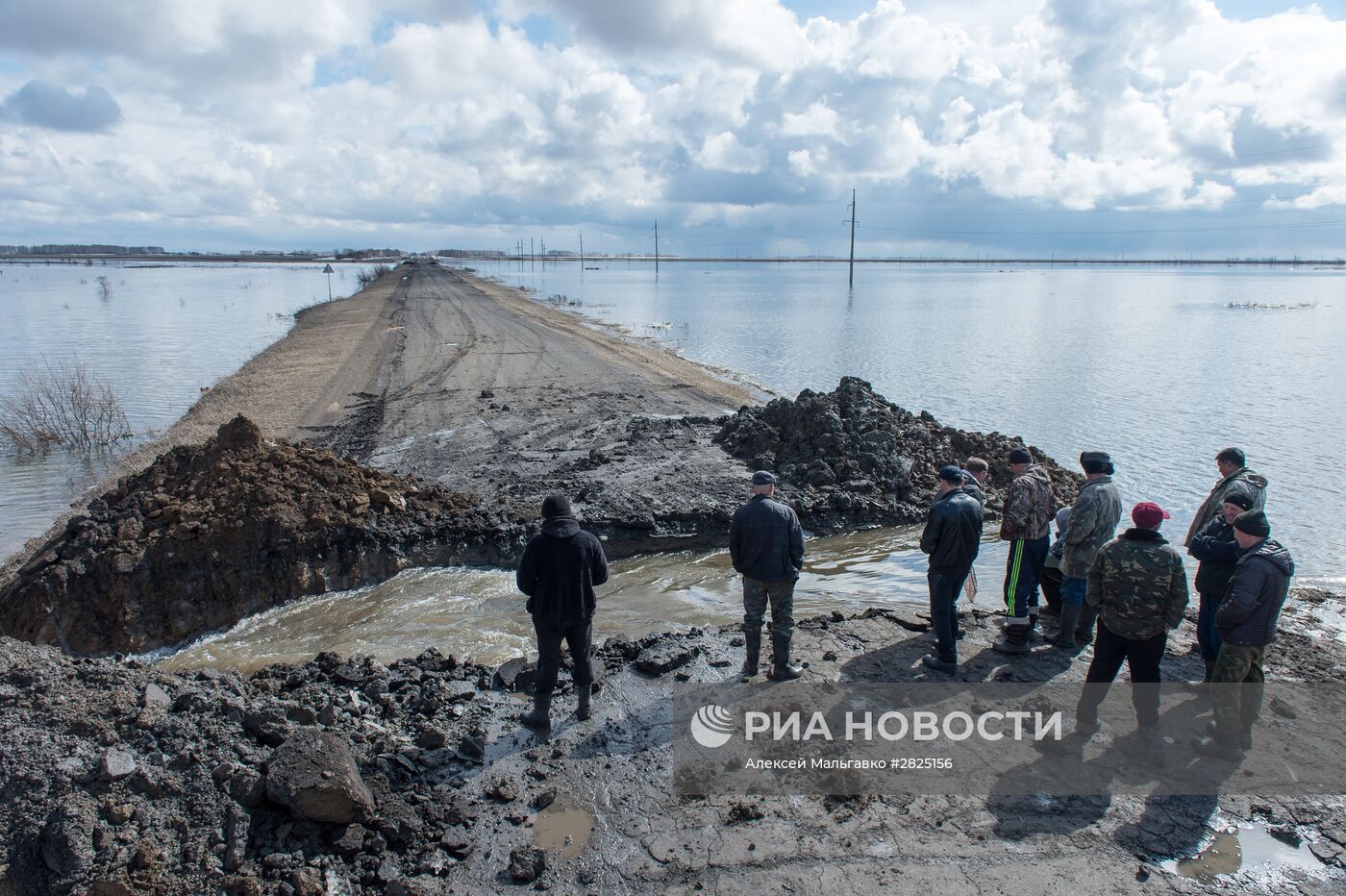 Паводок в Омской области