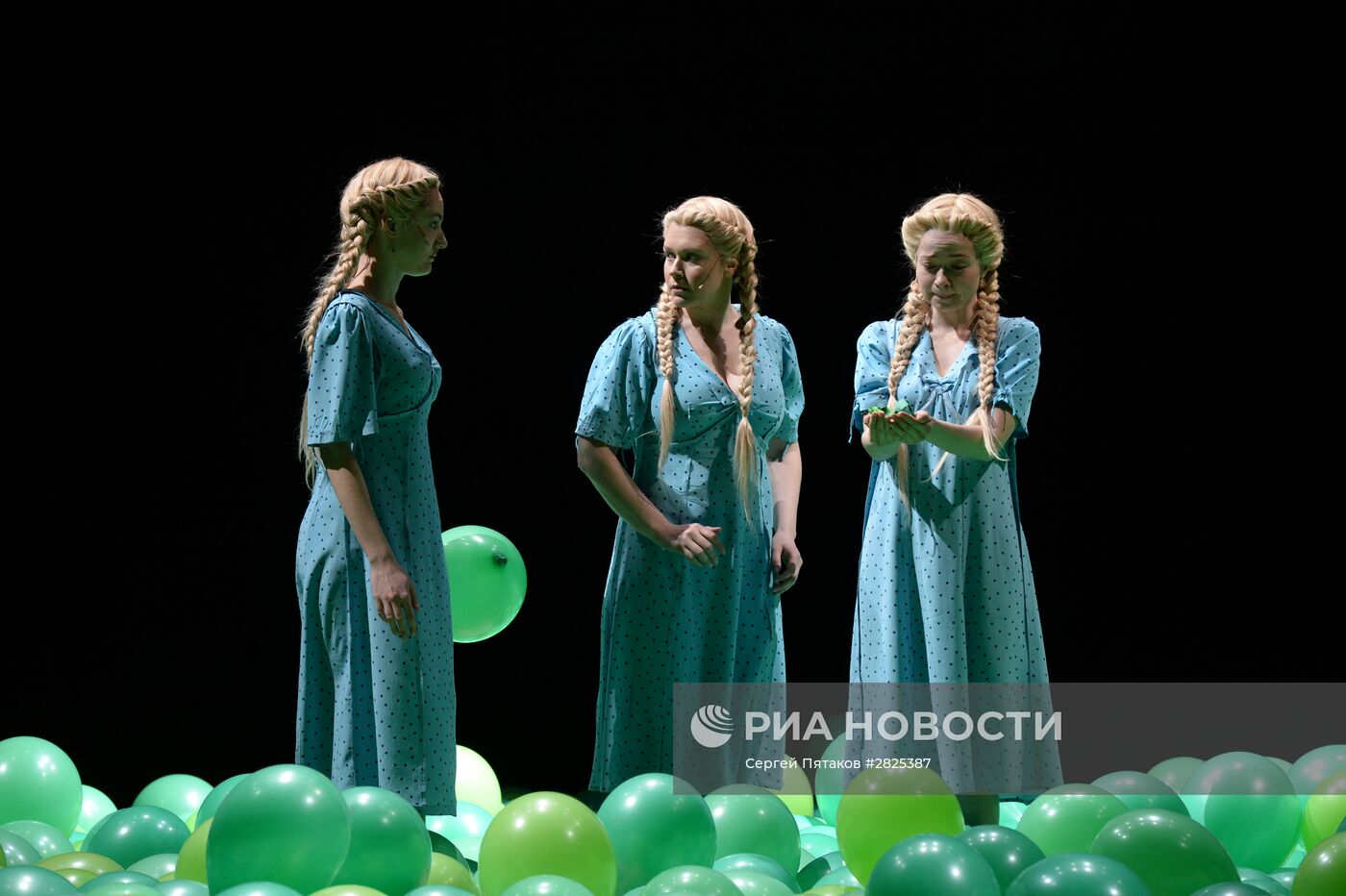 Прогон спектакля "Макбет" в МХТ им. Чехова