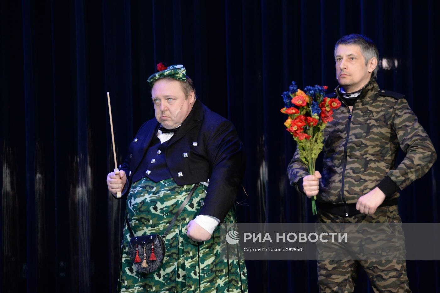 Прогон спектакля "Макбет" в МХТ им. Чехова