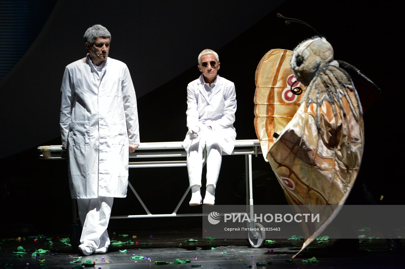 Прогон спектакля "Макбет" в МХТ им. Чехова