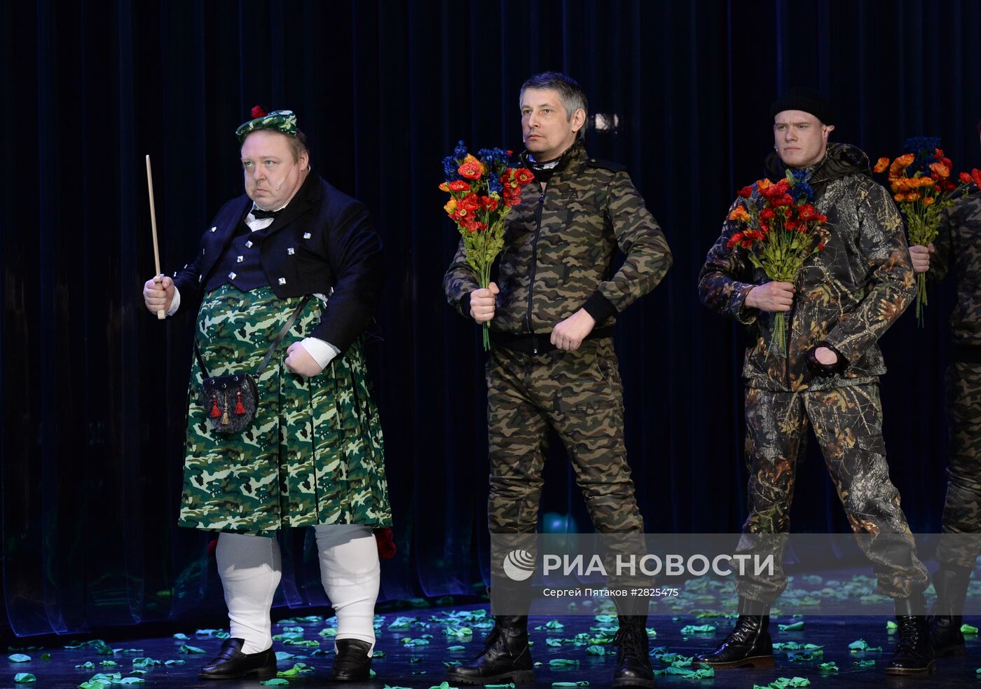 Прогон спектакля "Макбет" в МХТ им. Чехова