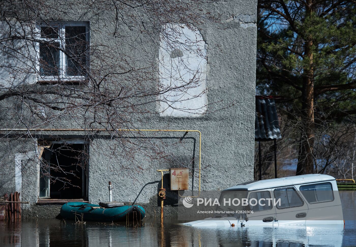 Наводнение в Тюменской области