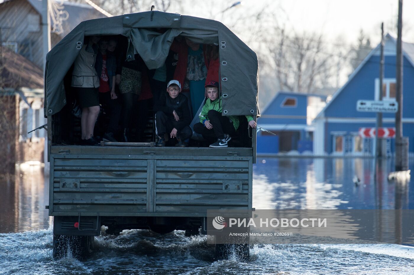 Наводнение в Тюменской области