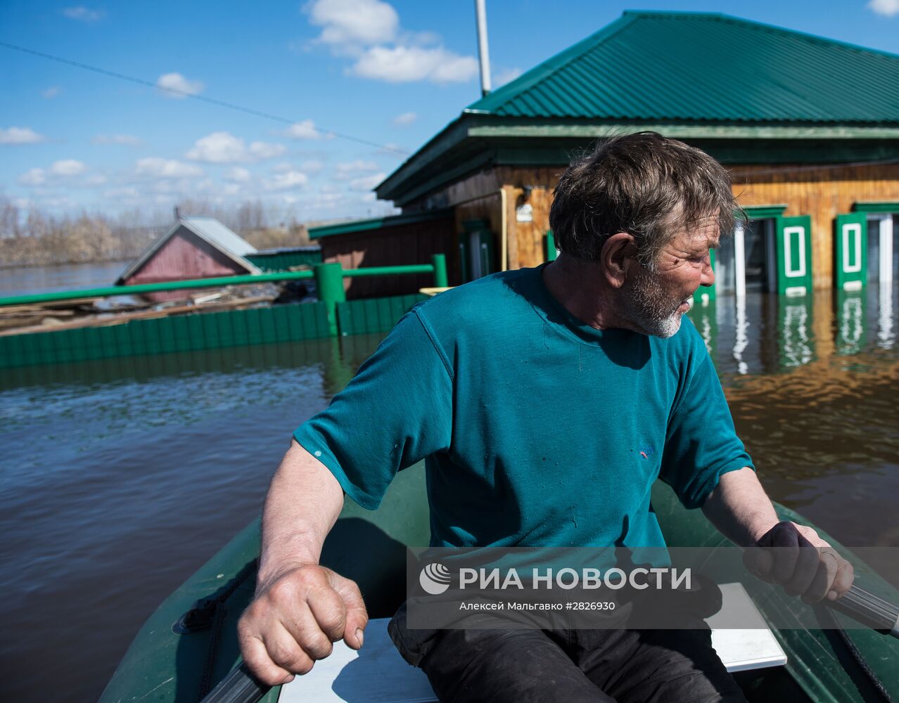 Наводнение в Тюменской области