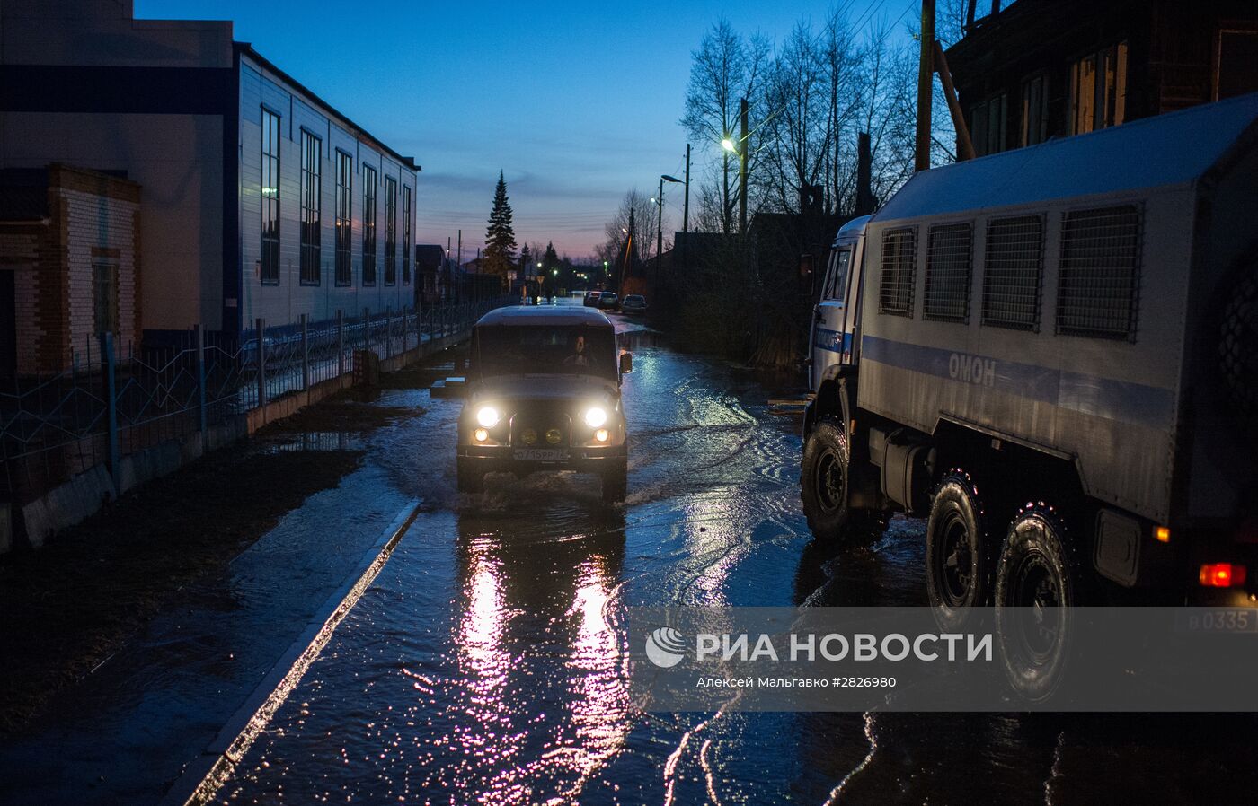 Наводнение в Тюменской области