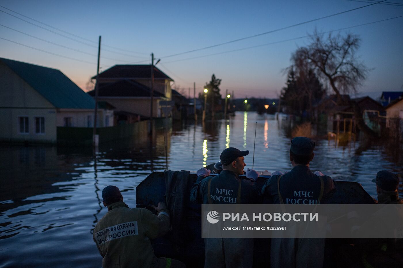 Наводнение в Тюменской области