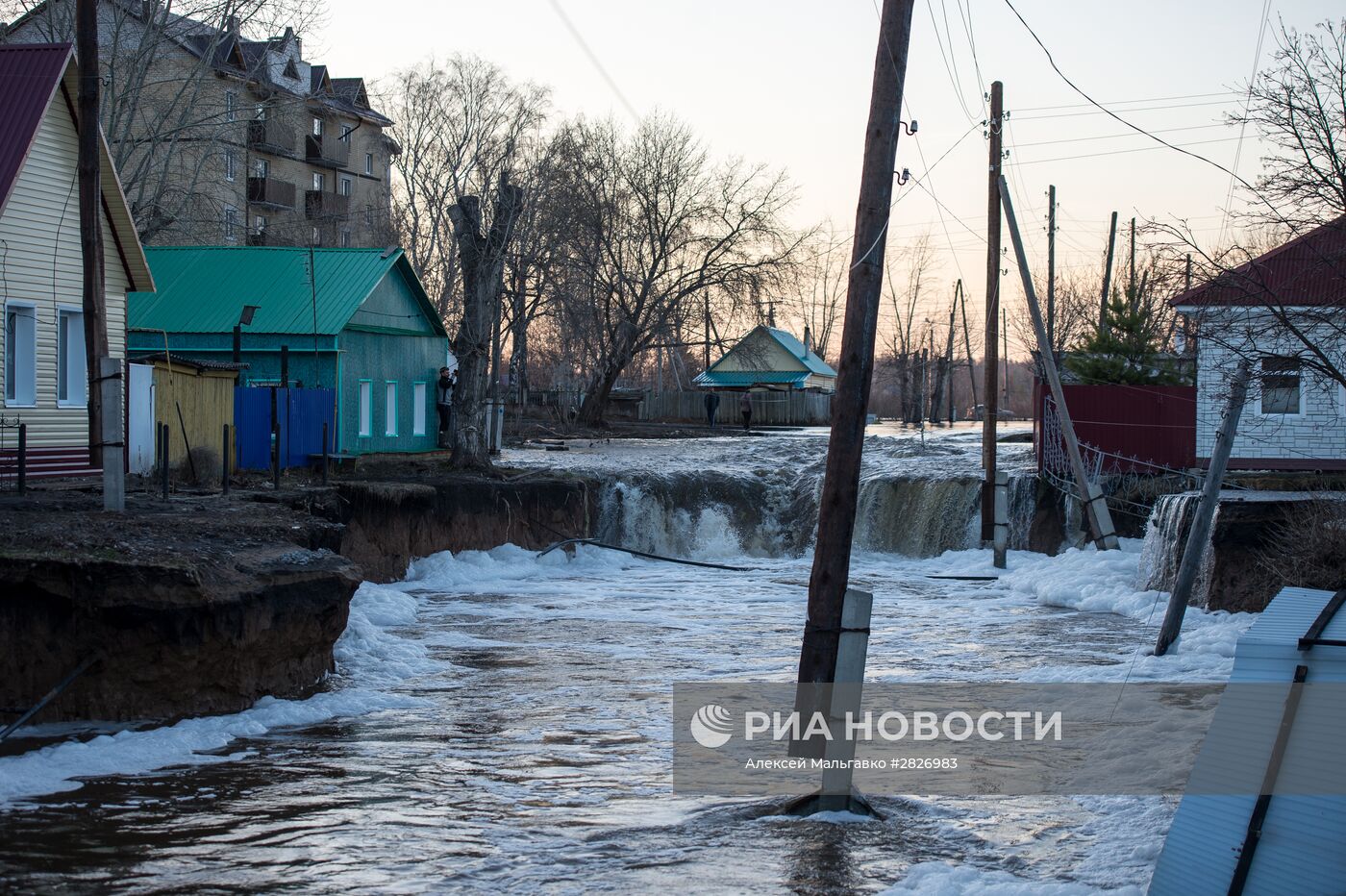 Наводнение в Тюменской области