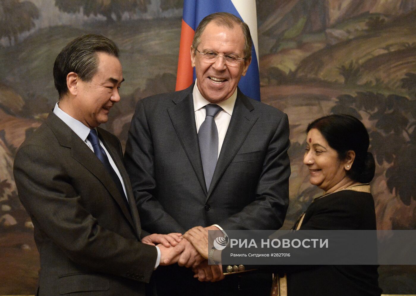 Пленарное заседание министров иностранных дел России, Индии и Китая (РИК)