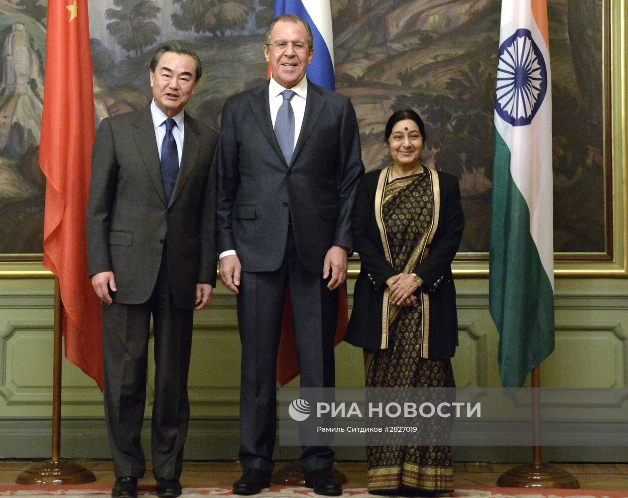 Пленарное заседание министров иностранных дел России, Индии и Китая (РИК)