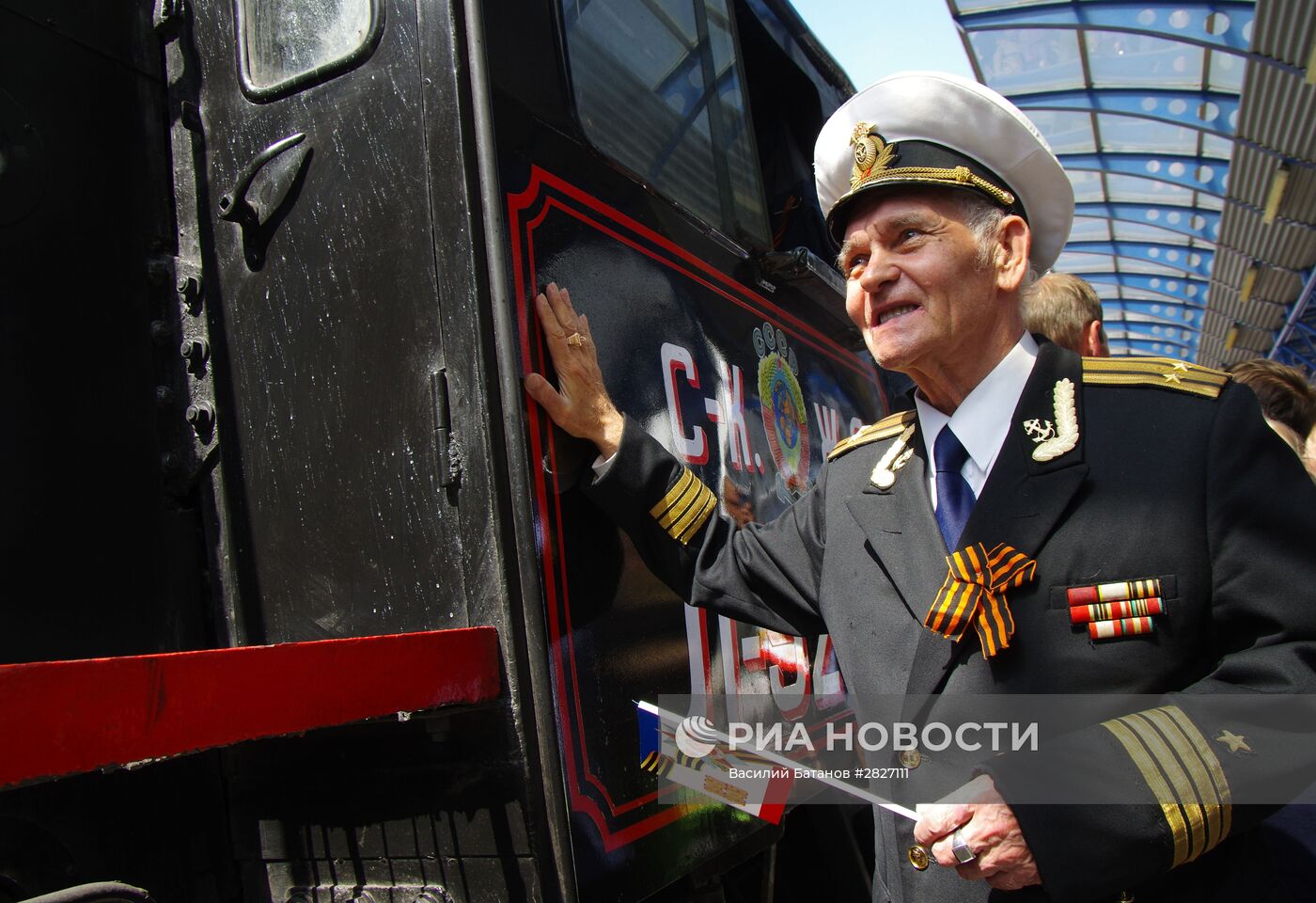 Прибытие "Поезда Победы" в Севастополь