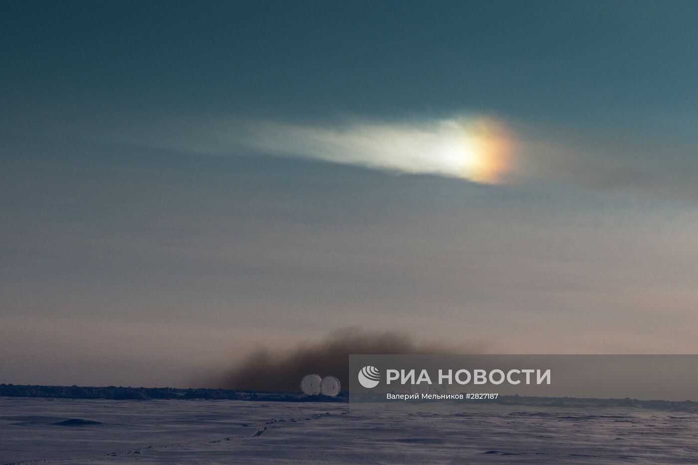 Учения спецназа Чеченской Республики в районе Северного полюса