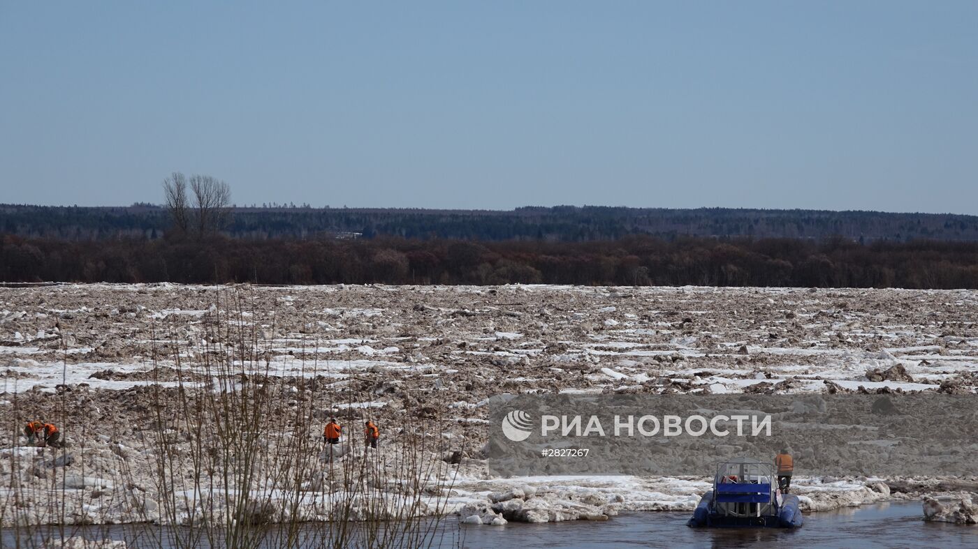 Паводок в Вологодской области