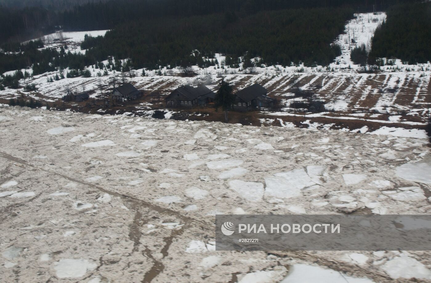 Паводок в Вологодской области