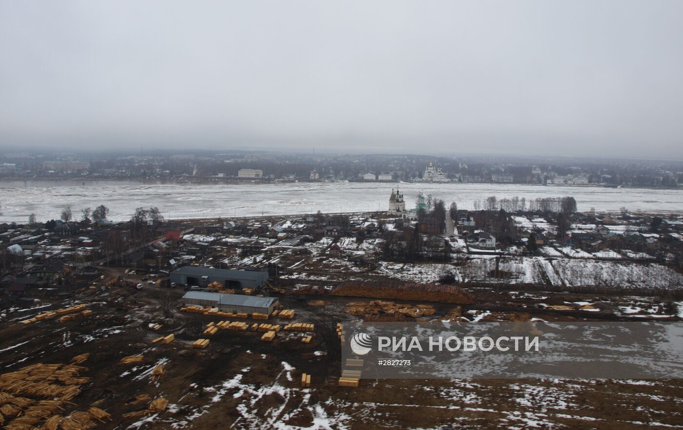 Паводок в Вологодской области