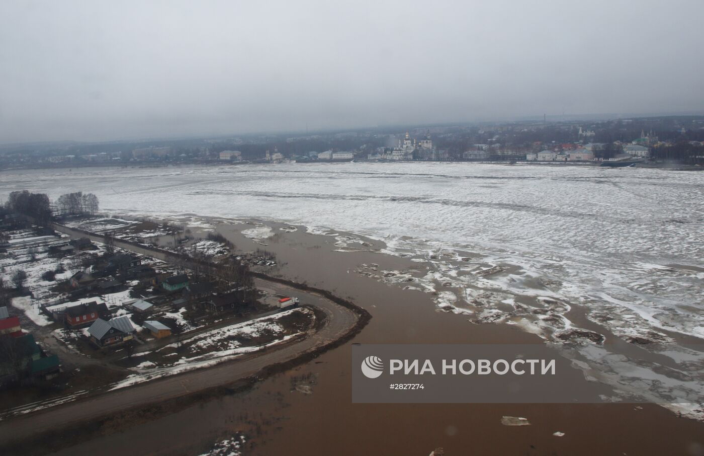 Паводок в Вологодской области