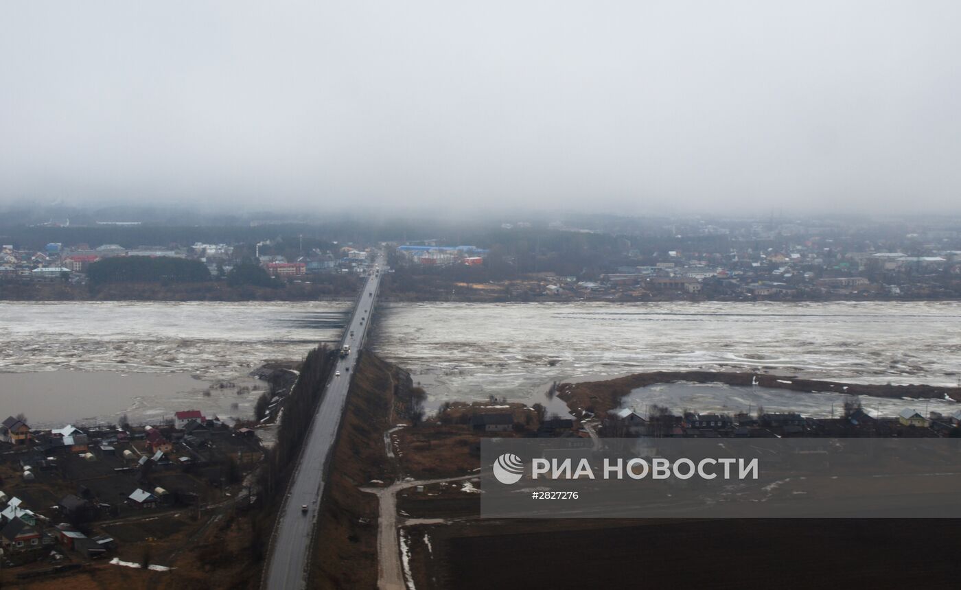 Паводок в Вологодской области