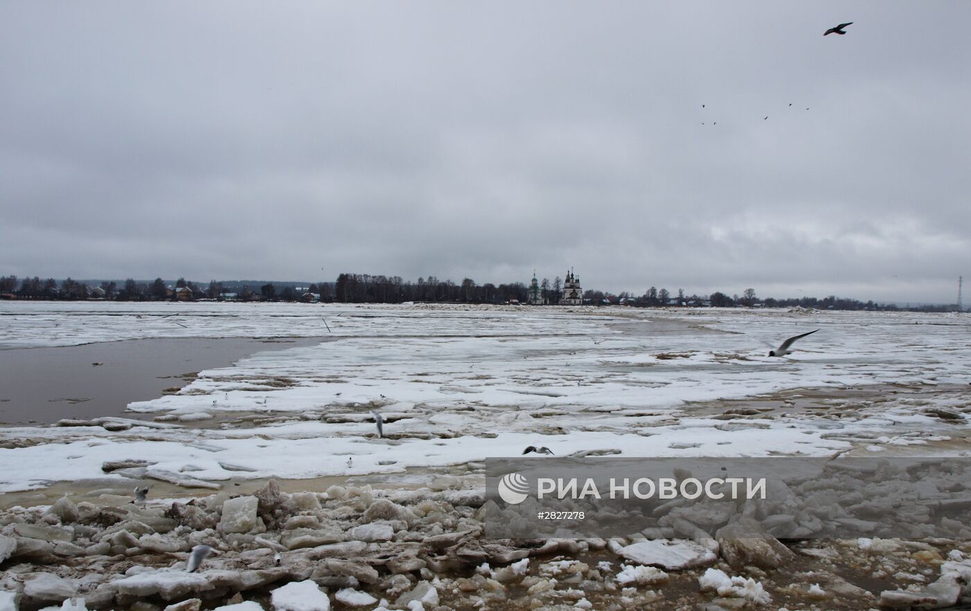 Паводок в Вологодской области