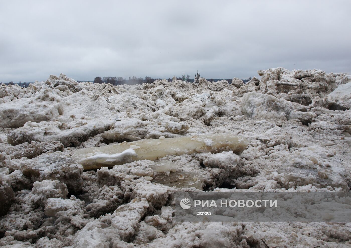 Паводок в Вологодской области