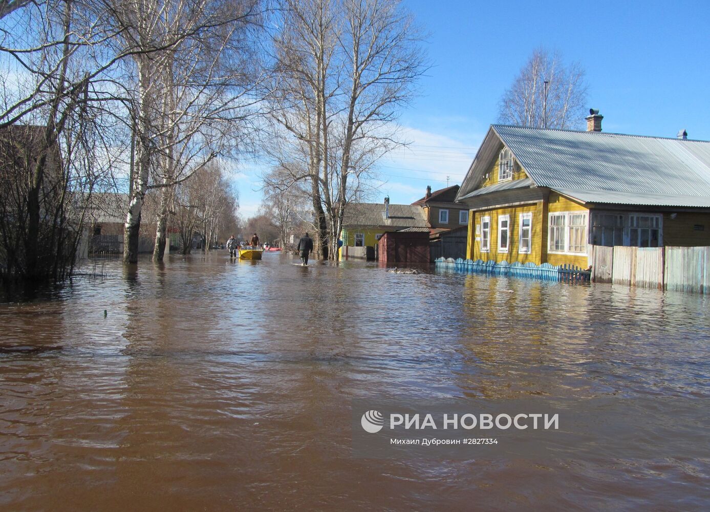 Паводок в Вологодской области