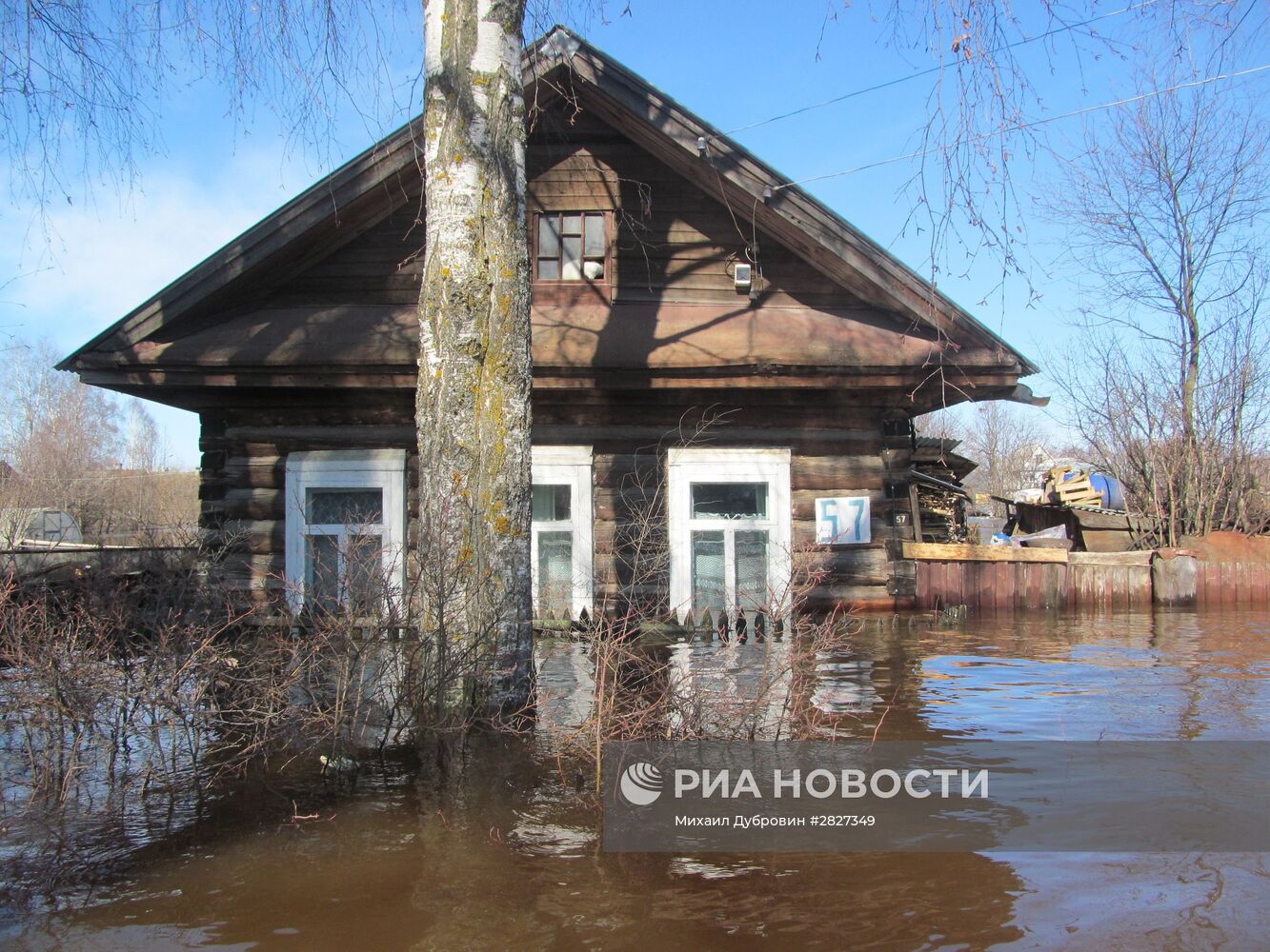 Паводок в Вологодской области