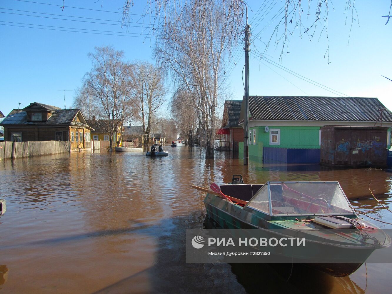 Паводок в Вологодской области