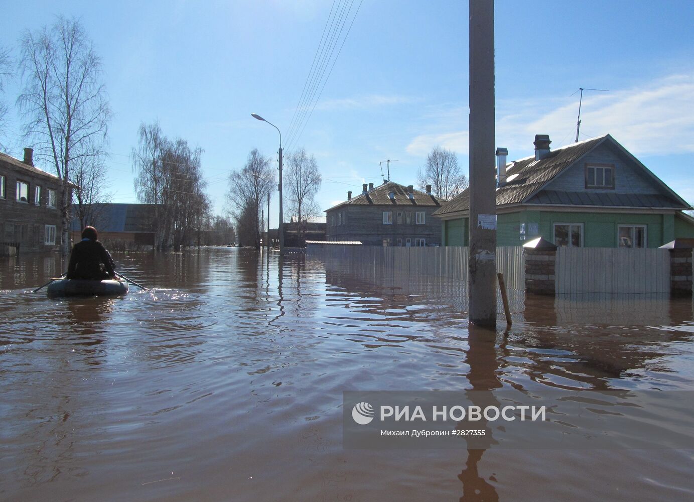 Паводок в Вологодской области