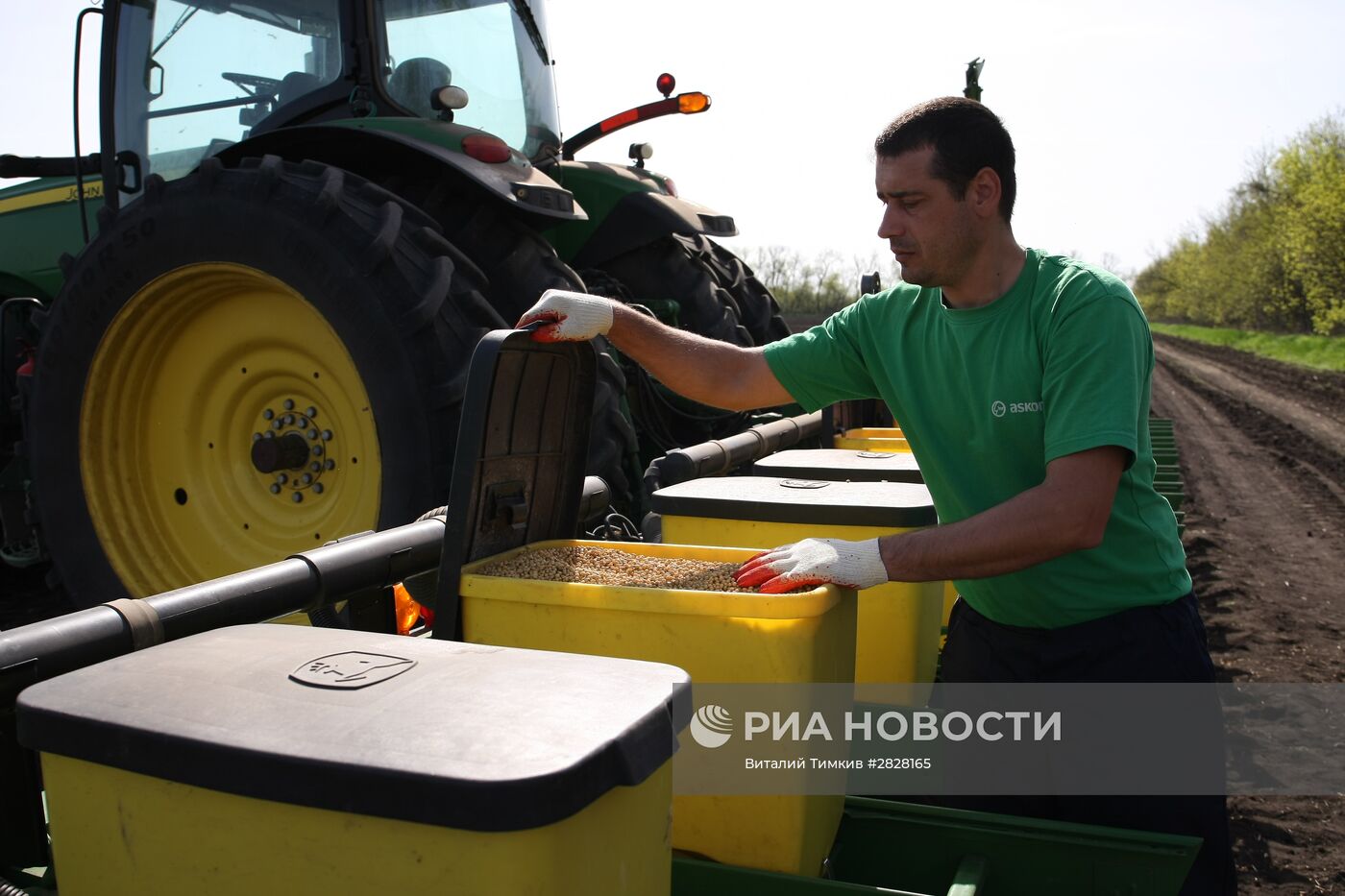 Весенняя посевная в Краснодарском крае