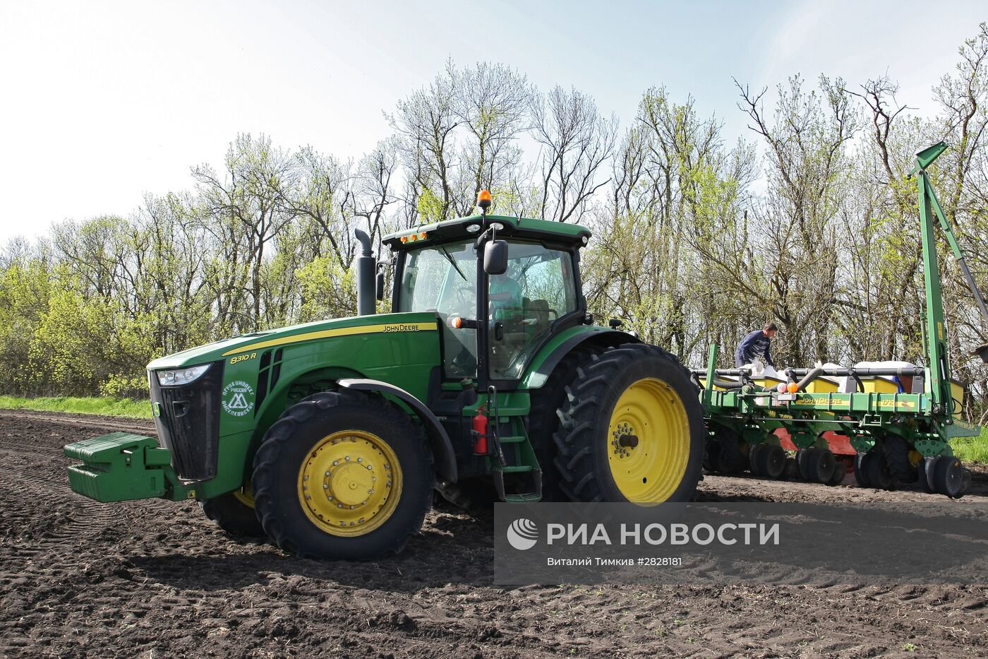 Весенняя посевная в Краснодарском крае