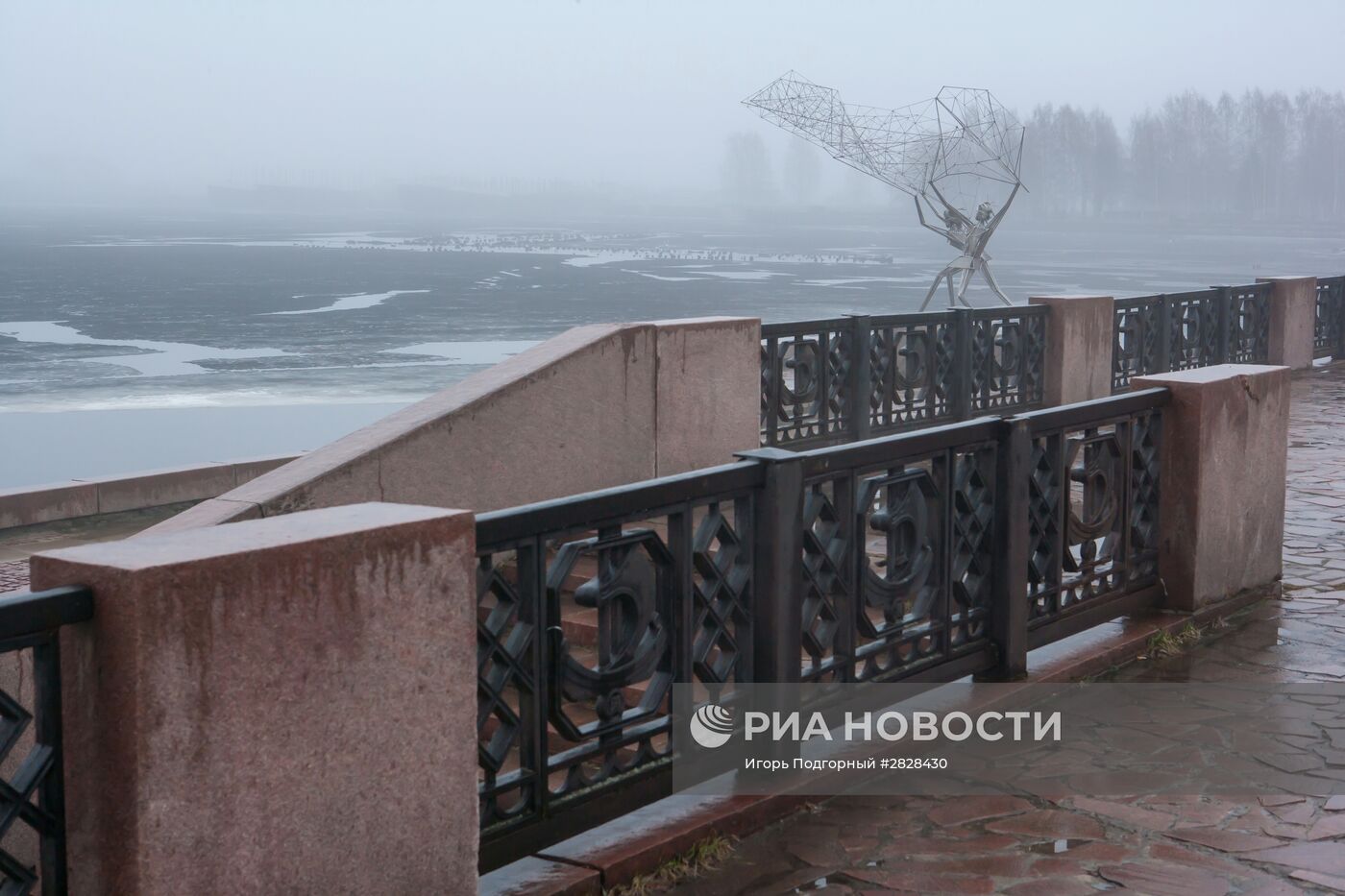 Туман в Петрозаводске