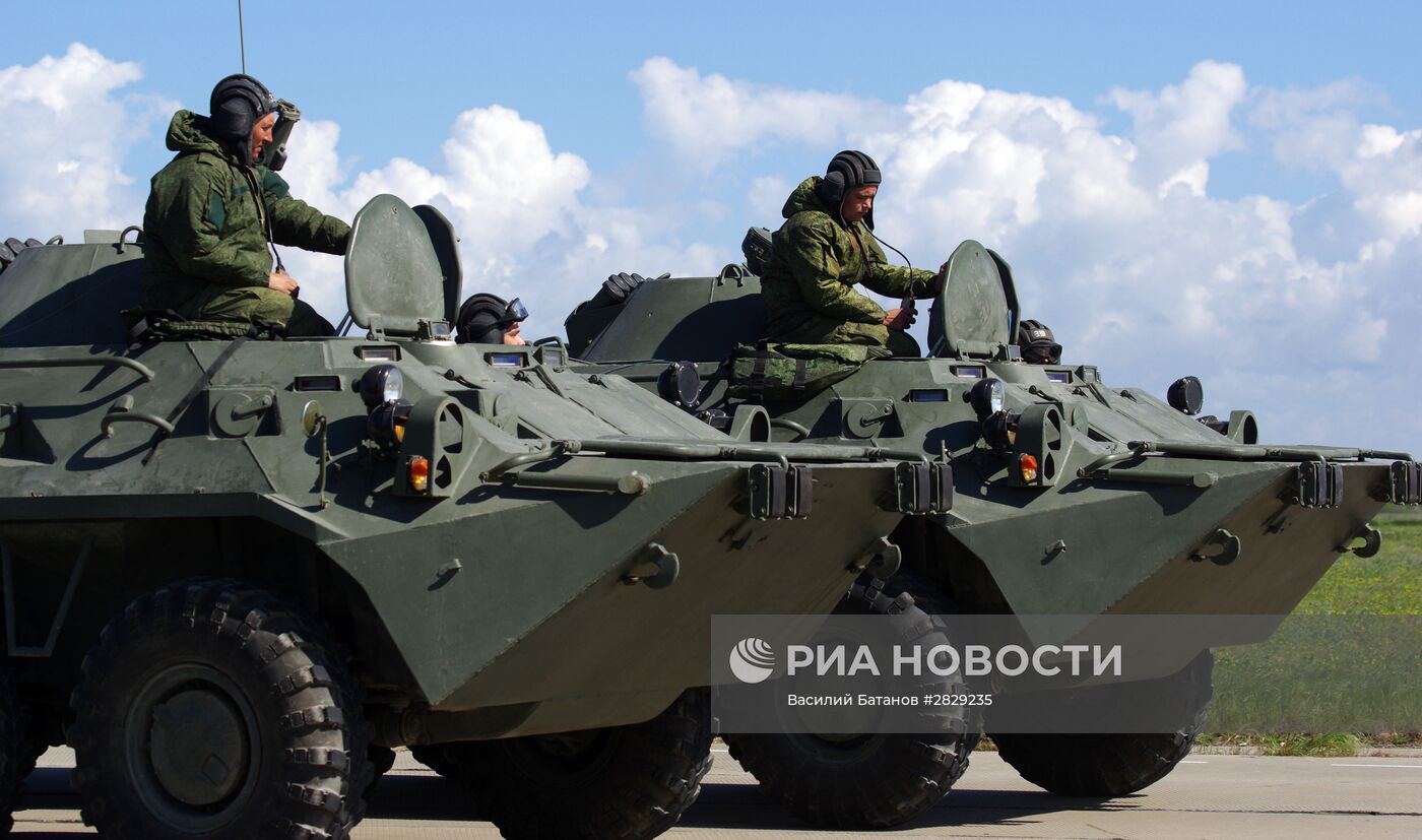 Репетиция парада Победы в Севастополе