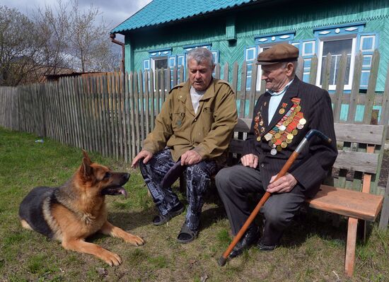 Ветеран ВОВ Григорий Скрипов из Челябинской области