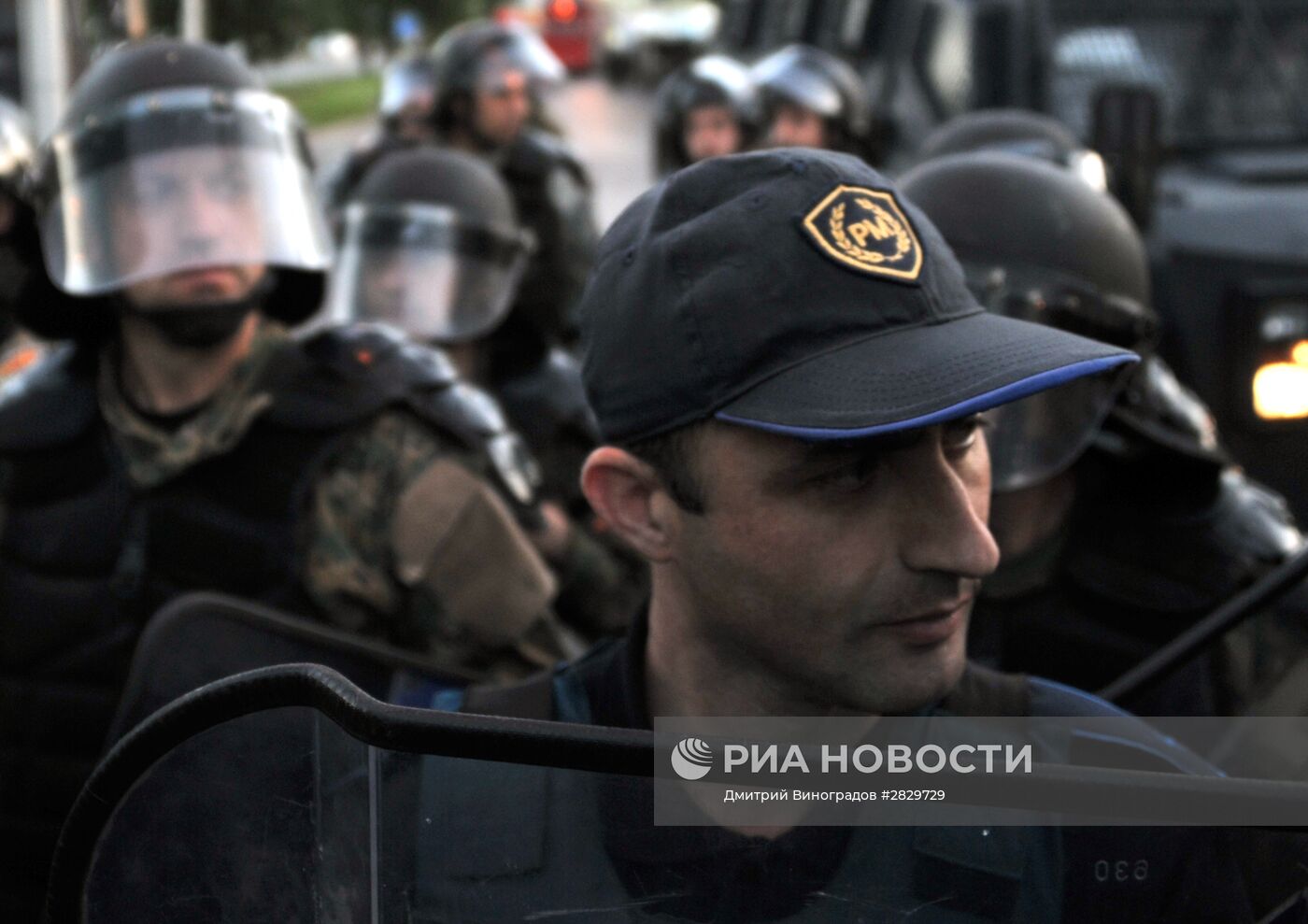 Акции протеста в Македонии