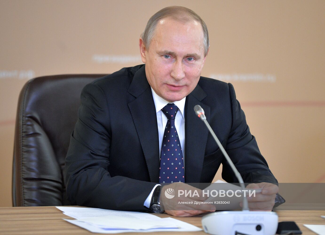 Рабочая поездка президента РФ В. Путина в Казань
