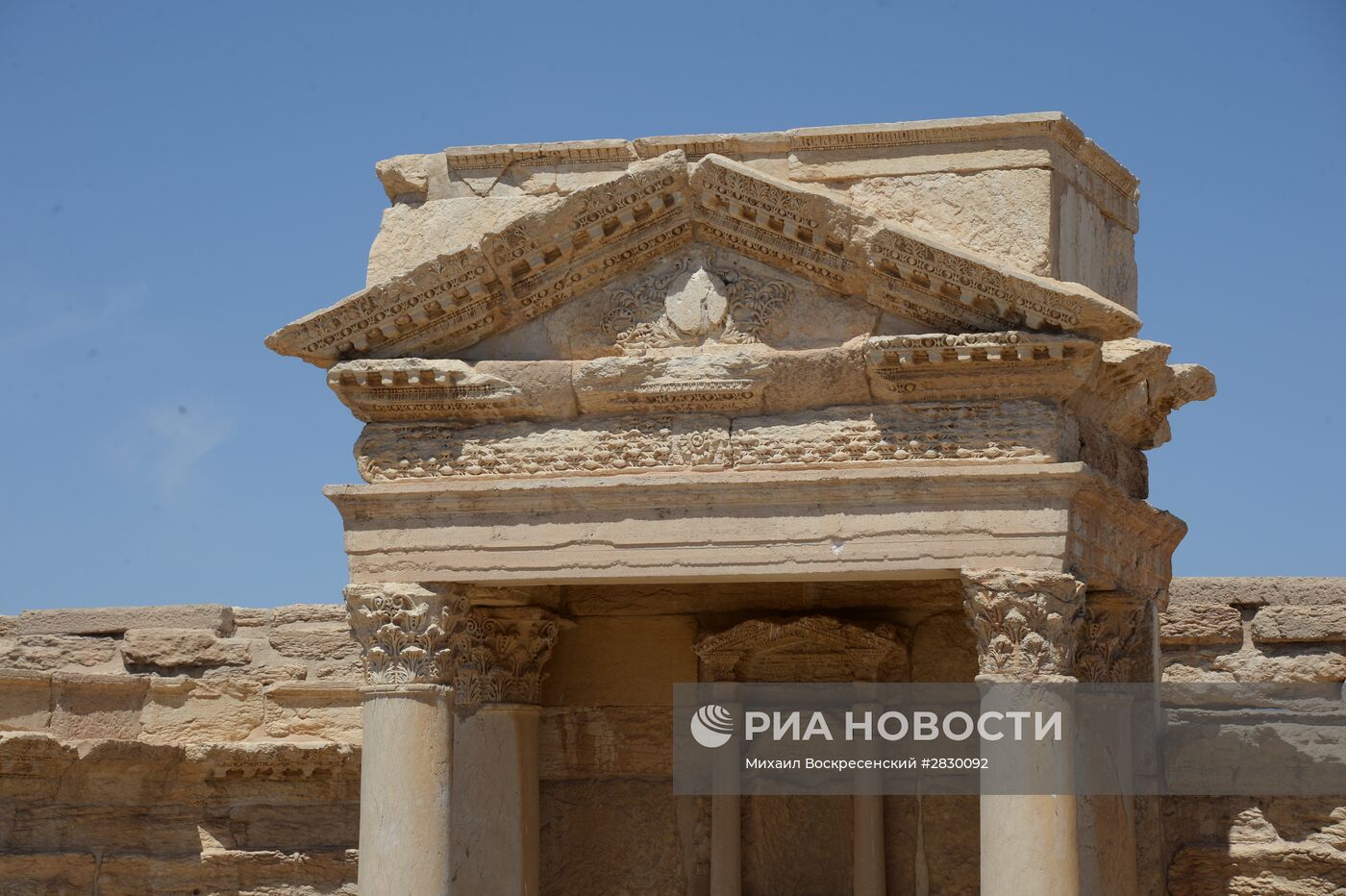 Разрушенные памятники Пальмиры