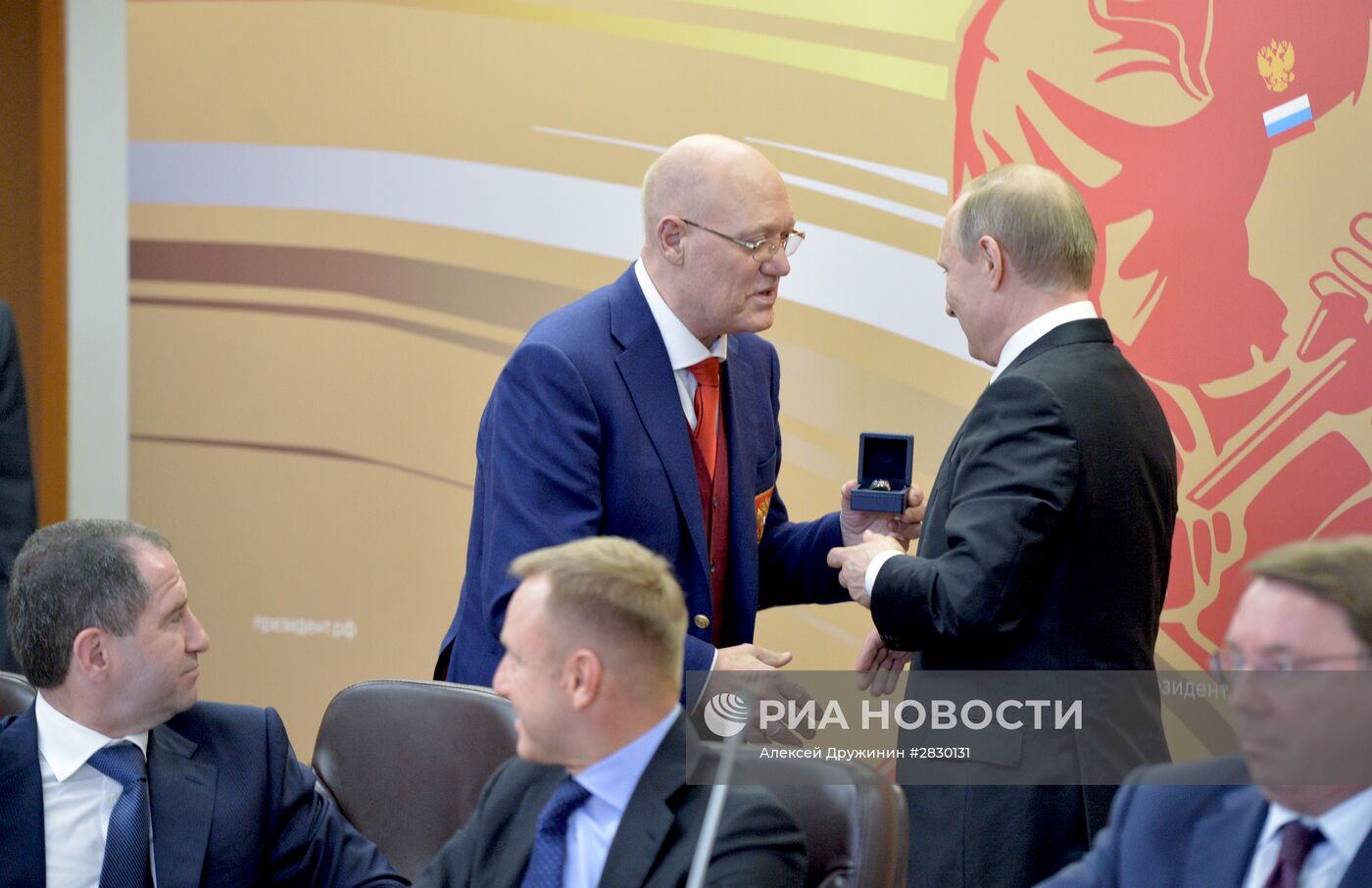 Рабочая поездка президента РФ В. Путина в Казань