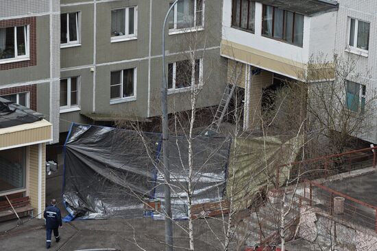 Склад оружия и боеприпасов нашли в подвале девятиэтажки на юге Москвы