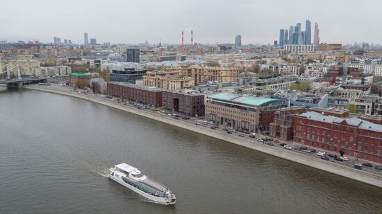 Открытие пассажирской навигации на реке Москве