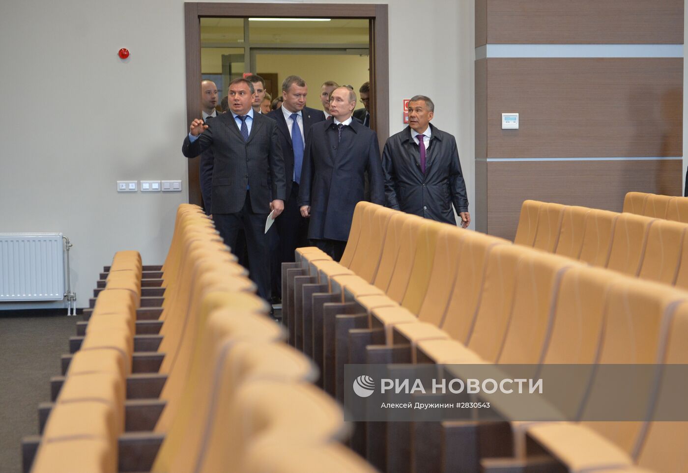 Рабочая поездка президента РФ В. Путина в Казань