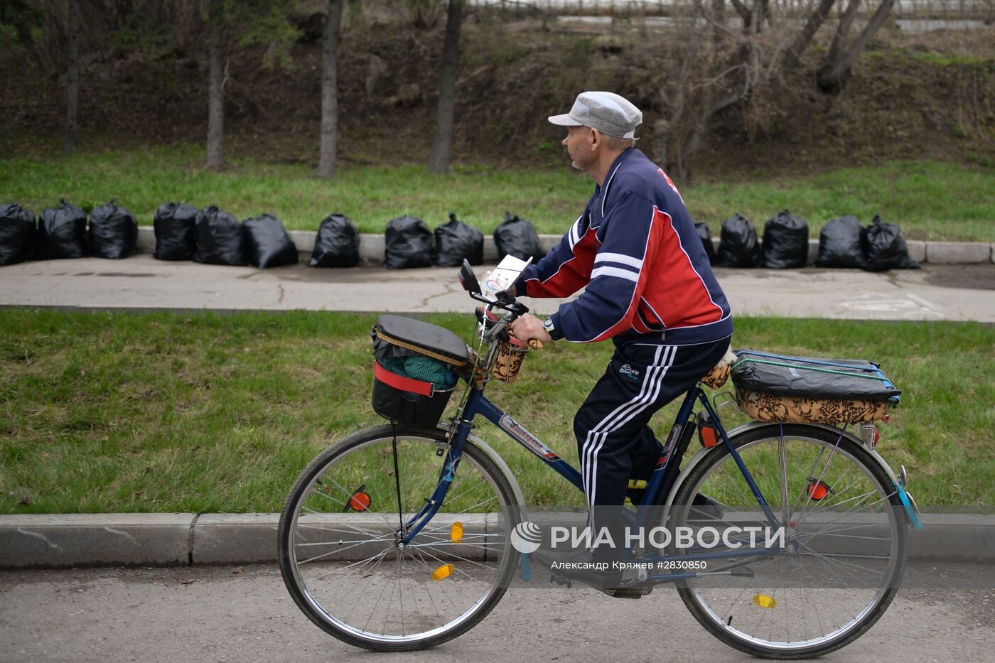 Городской субботник в Новосибирске