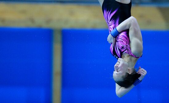 Прыжки в воду. Мировая серия FINA. Второй день