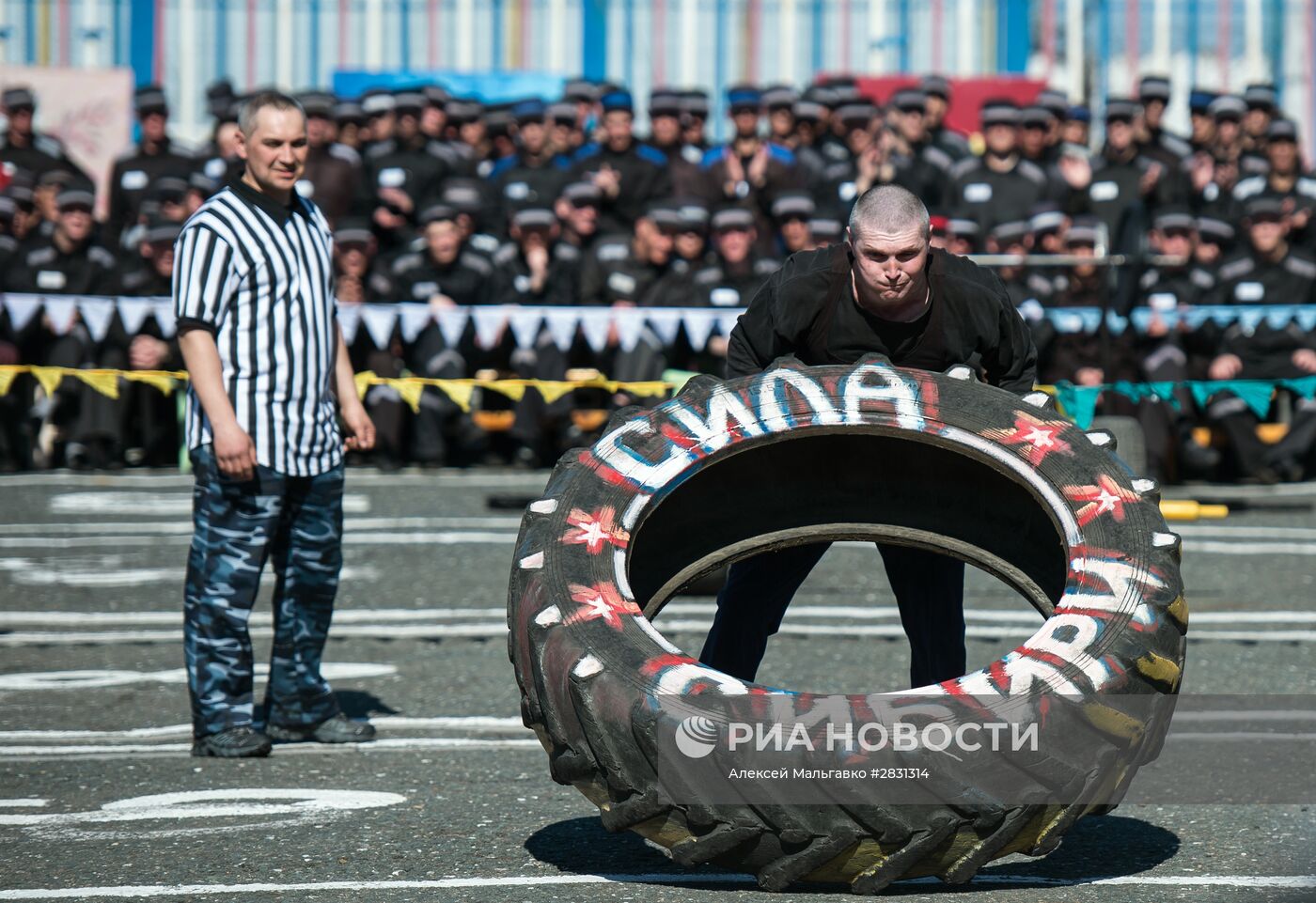 Турнир по силовому экстриму среди осужденных "Сила Сибири" в ФКУ ЛИУ-2 УФСИН России по Омской области