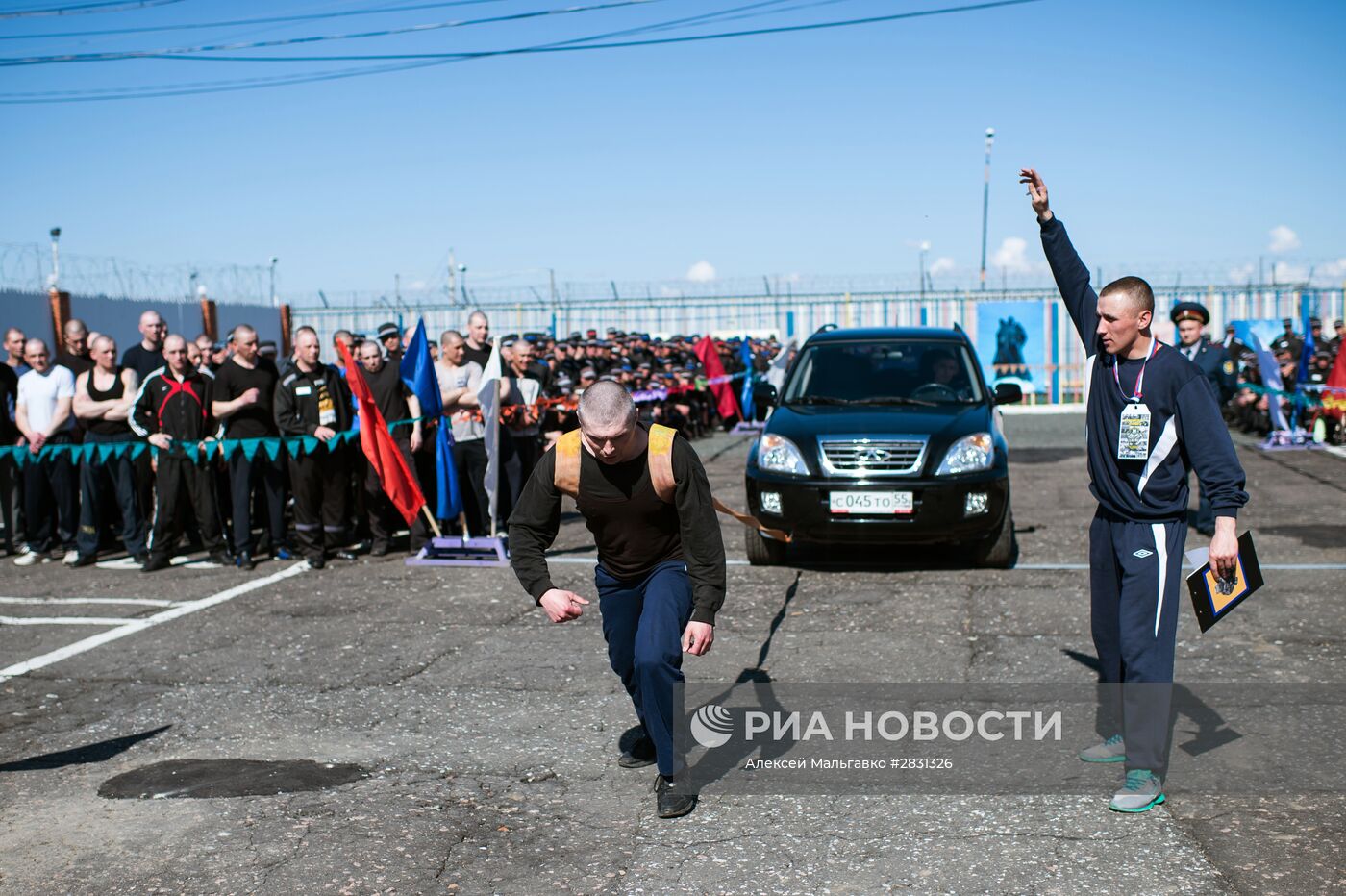 Турнир по силовому экстриму среди осужденных "Сила Сибири" в ФКУ ЛИУ-2 УФСИН России по Омской области