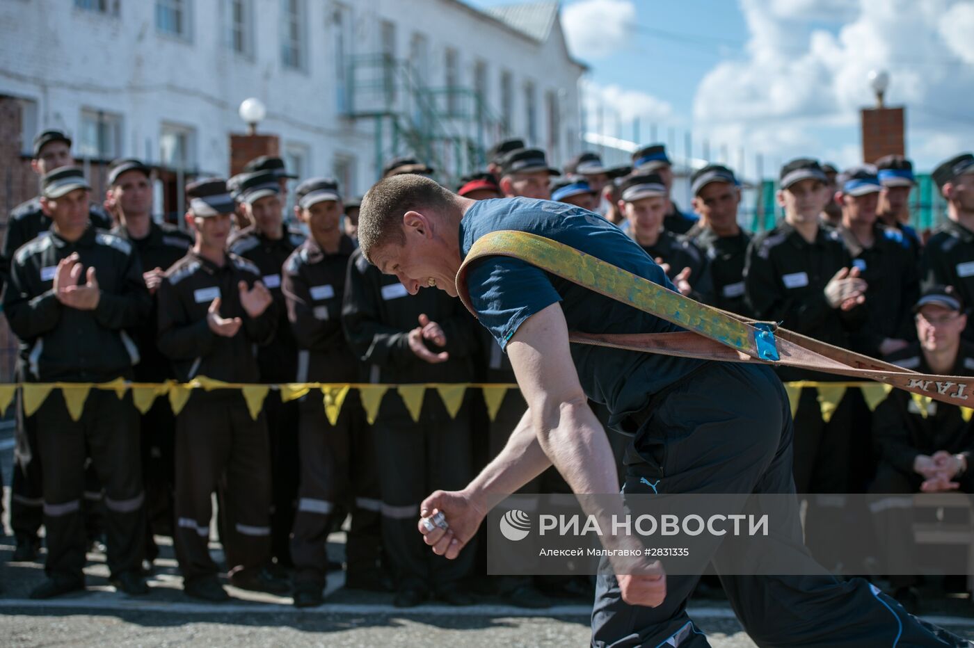 Турнир по силовому экстриму среди осужденных "Сила Сибири" в ФКУ ЛИУ-2 УФСИН России по Омской области